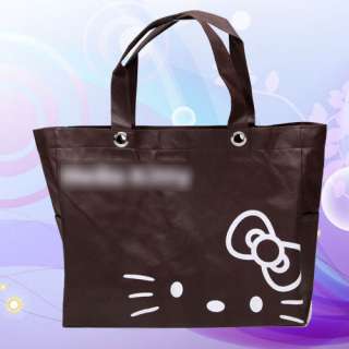 New lovely Kitty reusable Shopping bag zipper 7colours  
