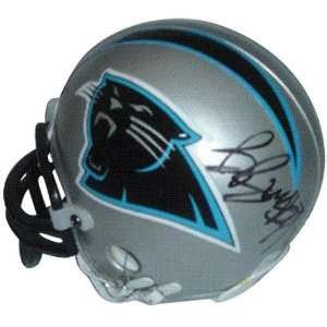  Brentson Buckner Autographed Carolina Panthers Mini Helmet 