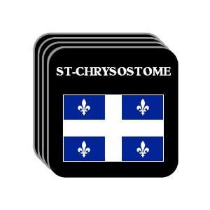  Quebec   ST CHRYSOSTOME Set of 4 Mini Mousepad Coasters 