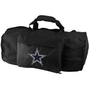  Dallas Cowboys Black Fold Away Duffel Travel Pack Sports 
