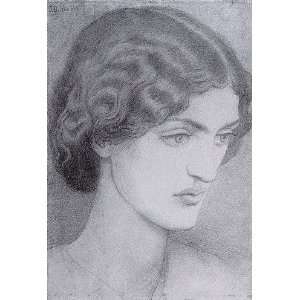   Dante Gabriel Rossetti   24 x 34 inches   Jane Burd