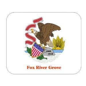  US State Flag   Fox River Grove, Illinois (IL) Mouse Pad 