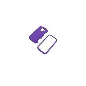 Lg Enlighten VS700 Rubberized Texture Purple Snap on Cell Phone Cover 