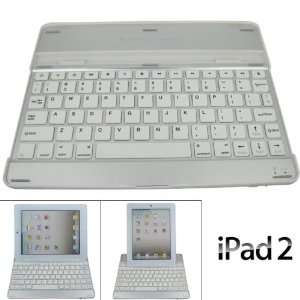  iPad Aluminum Bluetooth Wireless Keyboard Case / Cover for iPad 