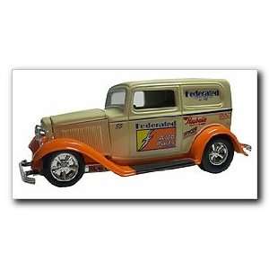 Federated Auto Parts 1932 Ford Panel Street Rod Die Cast Collectible 