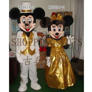 MICKEY MOUSE Mascot Costume Fancy Dress MINNIE R00014 adult one size 