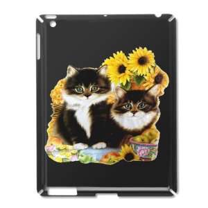  iPad 2 Case Black of Kittens with Sunflowers Everything 