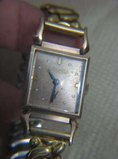 Bulova Art deco 14k gold filled watch  