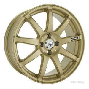  17x7 Konig Rizen (Gold) Wheels/Rims 4x100 (RI77100407 