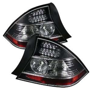  Spyder Auto ALT YD HC04 2D LED BK Black LED Tail Light 