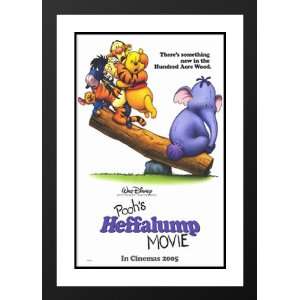 Poohs Heffalump Movie 32x45 Framed and Double Matted Movie Poster   B