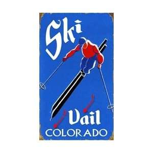  Ski Vail Colorado Sign   Customizable