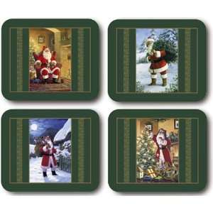  Nostalgic Santa   Set of 4 Placemats
