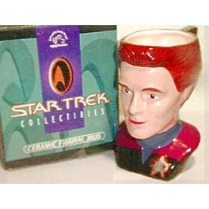  Star Trek Janeway Collectible Cermaic Figural Mug 