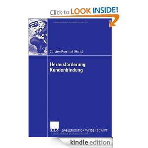 Herausforderung Kundenbindung (German Edition) Carsten Rennhak 