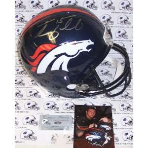  Tim Tebow Autographed/Hand Signed Denver Broncos Full Size 