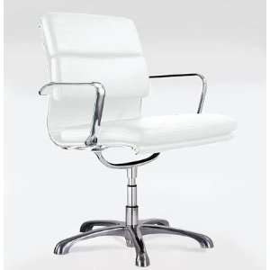    Eurostyle Emilio Metal Visitor Chair with Arms