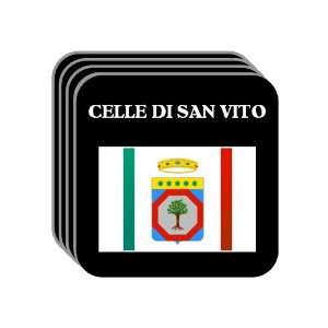   Apulia (Puglia)   CELLE DI SAN VITO Set of 4 Mini Mousepad Coasters