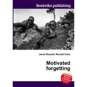Motivated forgetting Ronald Cohn Jesse Russell  Books