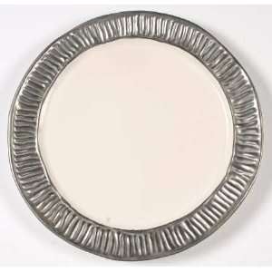  Michael Wainwright Coil Platinum Dinner Plate, Fine China 