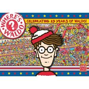  Wheres Waldo 2012 Wall Calendar 12 X 12