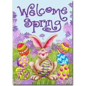  Welcome Spring   Toland Art Banner Patio, Lawn & Garden