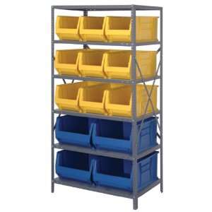  HULK Shelving Systems   (24 x 36 x 75)   Complete 