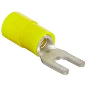 Morris Products 11632 Spade Terminal, Nylon Insulated, Yellow, 12 10 
