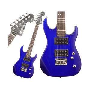  Washburn X5MDB 3/4 Size Electric Guitar (Metallic Deep 