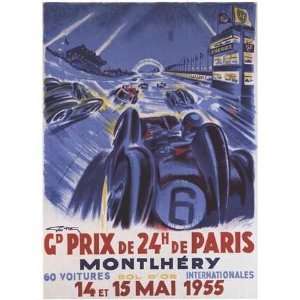   Prix De Montlhery Poster Print by George Ham  27 x 36  Toys & Games