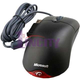 NEW Microsoft Wheel Optical USB Compatible Mouse Black  