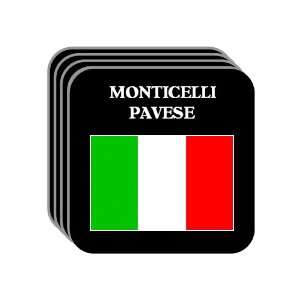  Italy   MONTICELLI PAVESE Set of 4 Mini Mousepad 