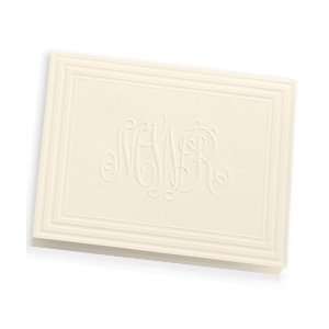  Personalized Stationery   Classic Frame Monogram Notes 