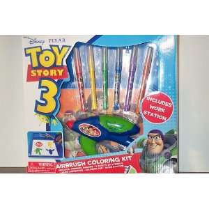    Disney Pixar Toy Story 3 Airbrush Coloring Kit Toys & Games