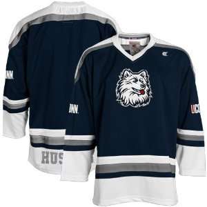 Connecticut Huskies (UConn) Youth Navy Blue Hockey Jersey 