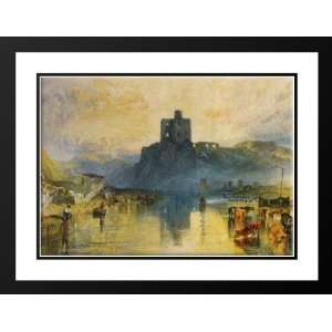  Turner, Joseph Mallord William 24x19 Framed and Double 