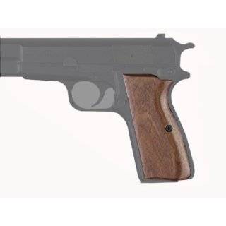 Hogue Rubber Wraparound Grips With Finger Grooves Browning High Power 