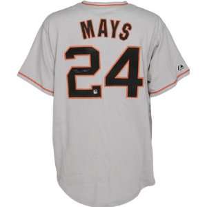 Willie Mays Autographed Jersey  Details San Francisco Giants, Grey 