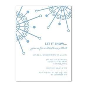  Holiday Party Invitations   Cosmic Snowflakes By Magnolia 