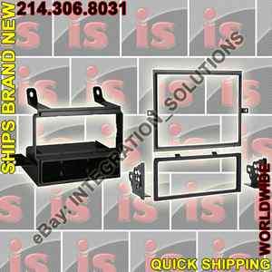   7581   SINGLE/DOUBLE DIN STEREO/RADIO INSTALL DASH FIT MOUNT TRIM KIT