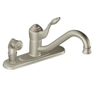  Moen CA7309SL Castleby Stainless One Handle Low Arc Kitchen Faucet 