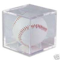 SQUARE* BASEBALL CRYSTAL CLEAR STACKABLE DISPLAY CASE  