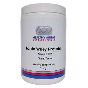   Aging Nutraceuticals Ionic Whey Protein Mixes Easy  Great Taste 1 Kg