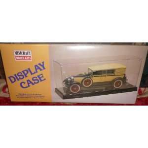 Model Kits PLastic Display Case for 1/16,1/20th, & 1/25th Scale Model 