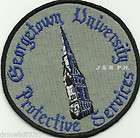 Washington D.C.   Georgetown University (5 Round) shoulder police 