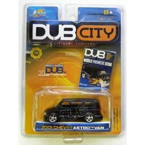  Jada Dub City Series 2001 Chevy Astro Van Die Cast 