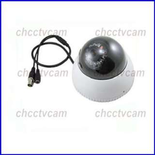 Outdoor Sony CCD CCTV IR Metal Case Dome Color Camera  