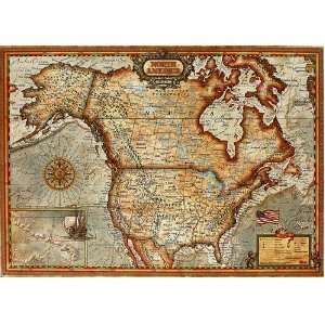  North America Map Jigsaw Puzzle Toys & Games
