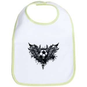  Baby Bib Kiwi Soccer Ball With Angel Wings Everything 