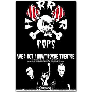  HorrorPops Poster   B Concert Flyer